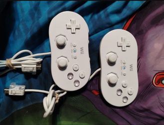 Wii classic controllers, $20 each, firm