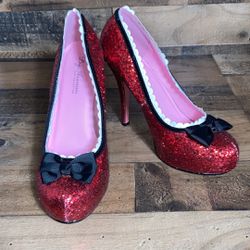 Ruby Red High Heels