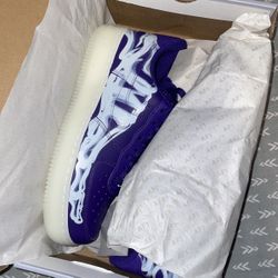 Nike Air Force Purple Skelton ( Size 7.5 )