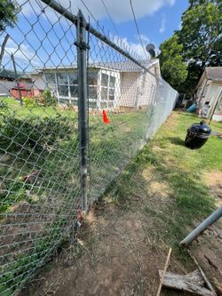 6 foot chain link fence