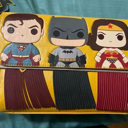POP By LF DC Comics Fringe Capes Crossbody Bag