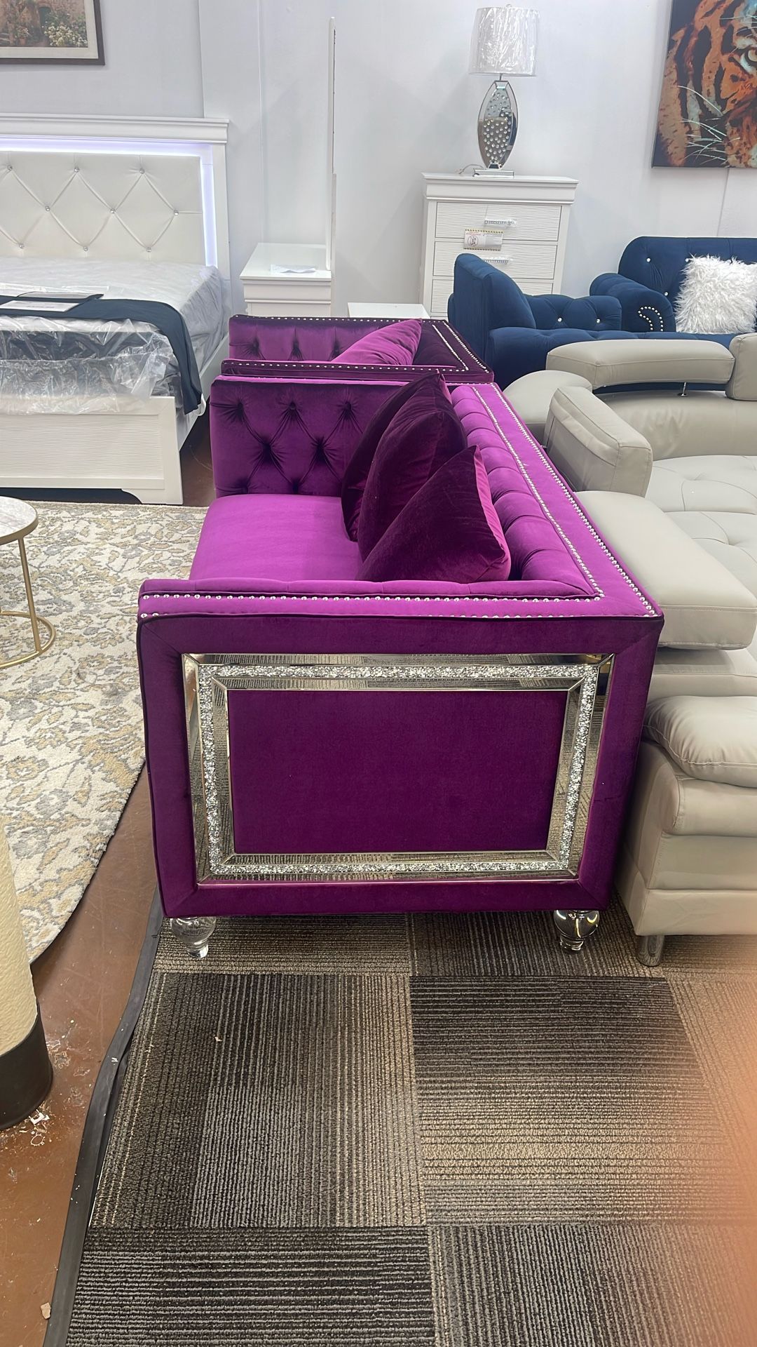 Loveseat And Chair