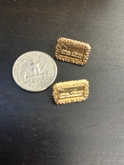 10k last supper earrings
