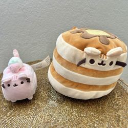 Pusheen Cat Pancake Squisheen Plush 6 Inch