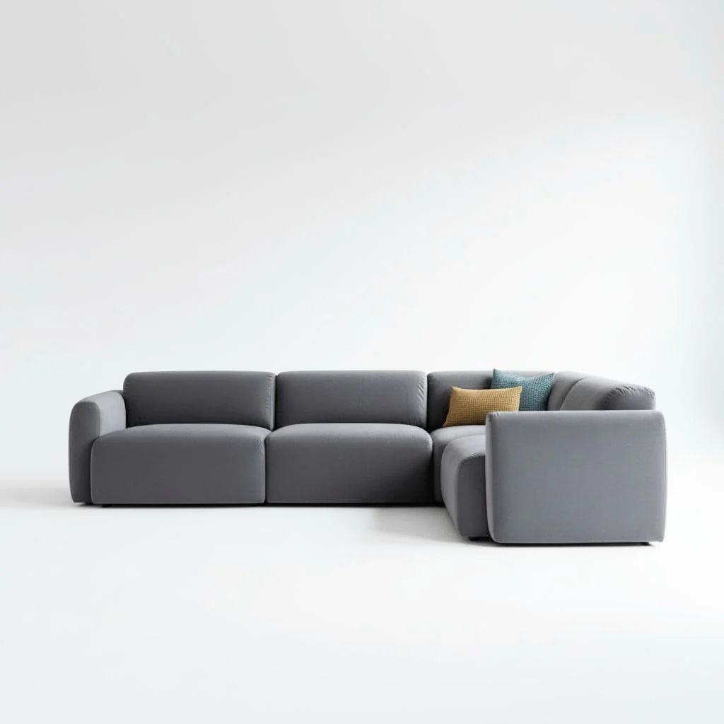 Imola 4-Piece Sectional Velvet