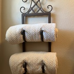 Towel Rack  Or Wine Bottle Holder 