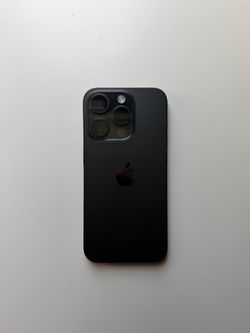 iPhone 15 pro 256 GB black