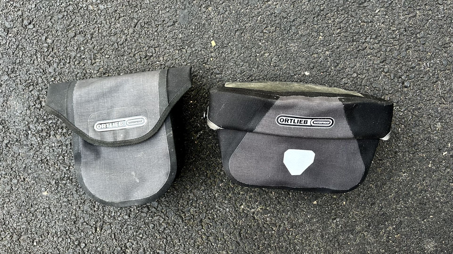 2 Waterproof Ortlieb Handlebar Bags