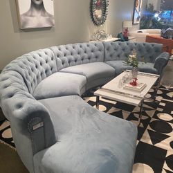 Round Handmade Sectional