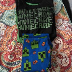 Minecraft Pj Set