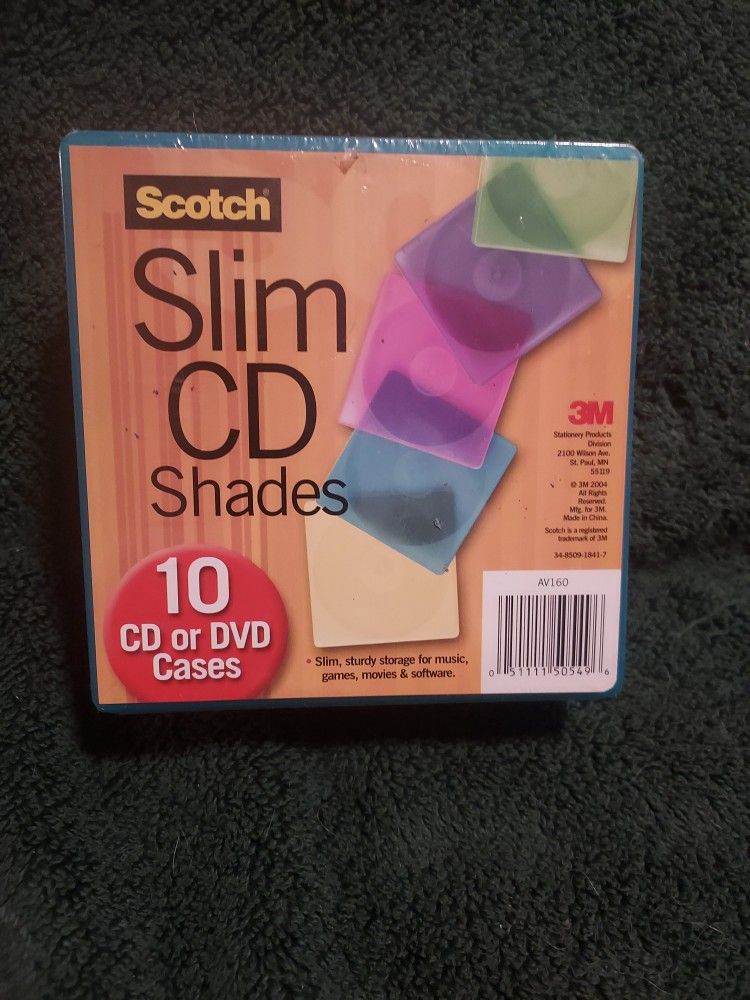 CD and DVD