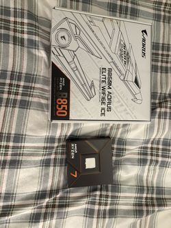 AMD Ryzen 7 7700x and B850 AORUS ELITE WIFI6E ICE