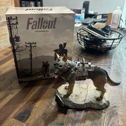Fallout 4 Dog meat Statue OPEN BOX LIKE NEW