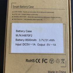 iPhone 6/7 Battery Case