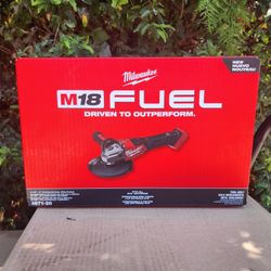 Milwaukee M18 FUEL Brushless 4-1/2 in./6 in. Braking Grinder with Slide Switch (New)
