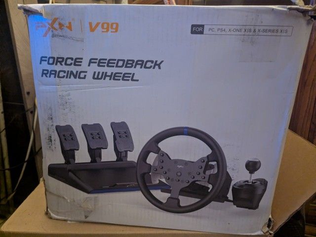 PXN V99 Force Feedback Racing Wheel