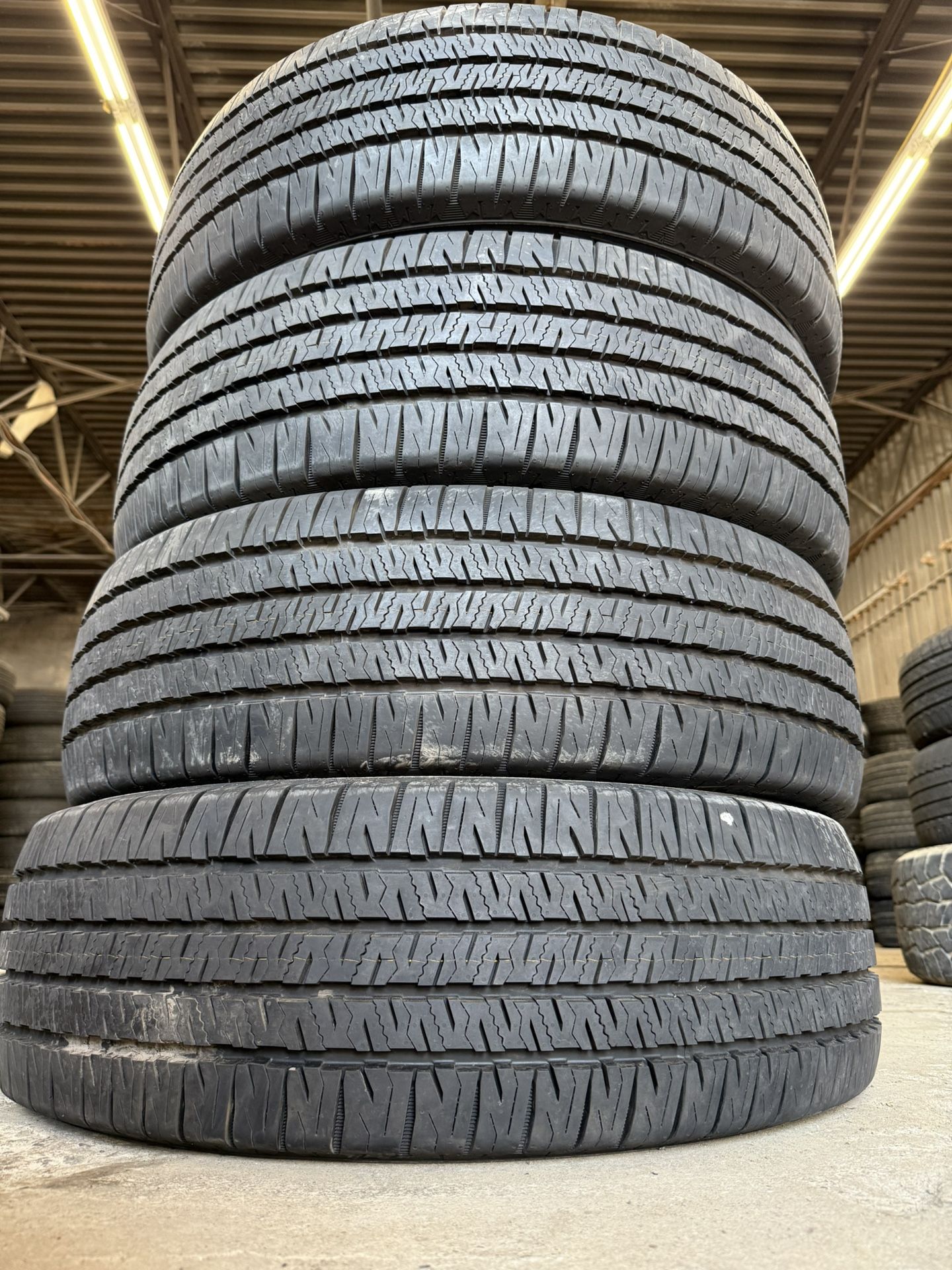 4 USED 245/70/18 NEXEN RODIAN HTX2 TIRES