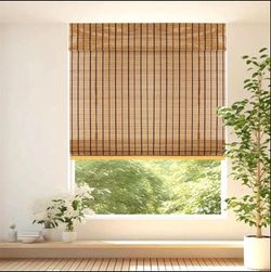 SMonter Bamboo Rollup blinds/shades