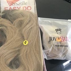 Beautiful Hair Pieces One Long One Bun New Only 15$