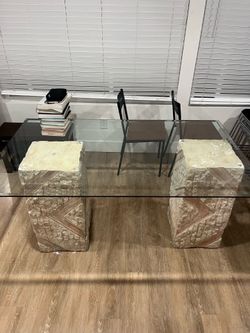 Glass table