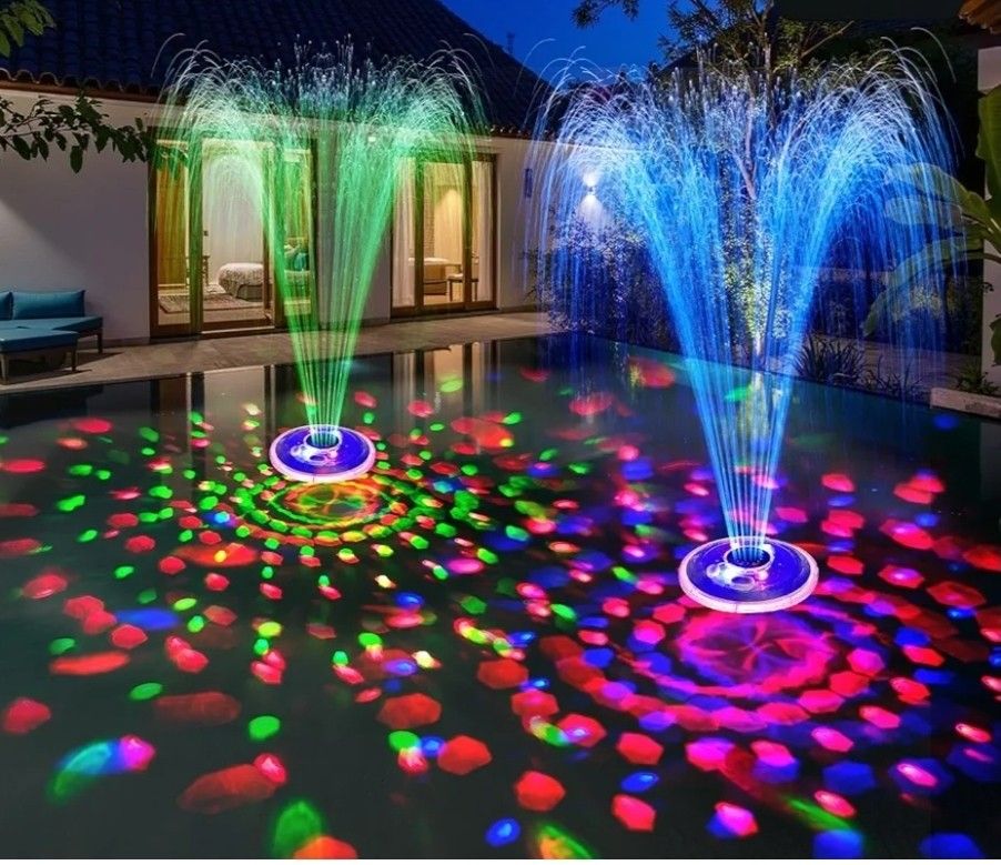 Pool Fountain Underwater Light Show Pool Lights