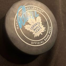 Patrik Laine signed puck authenticated
