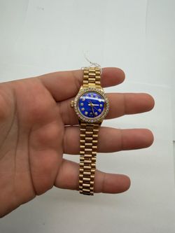 blue bezel rolex