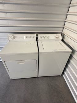 Whirlpool top loader washer/dryer