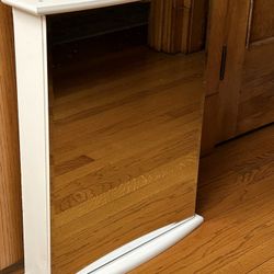 White bathroom medicine cabinet