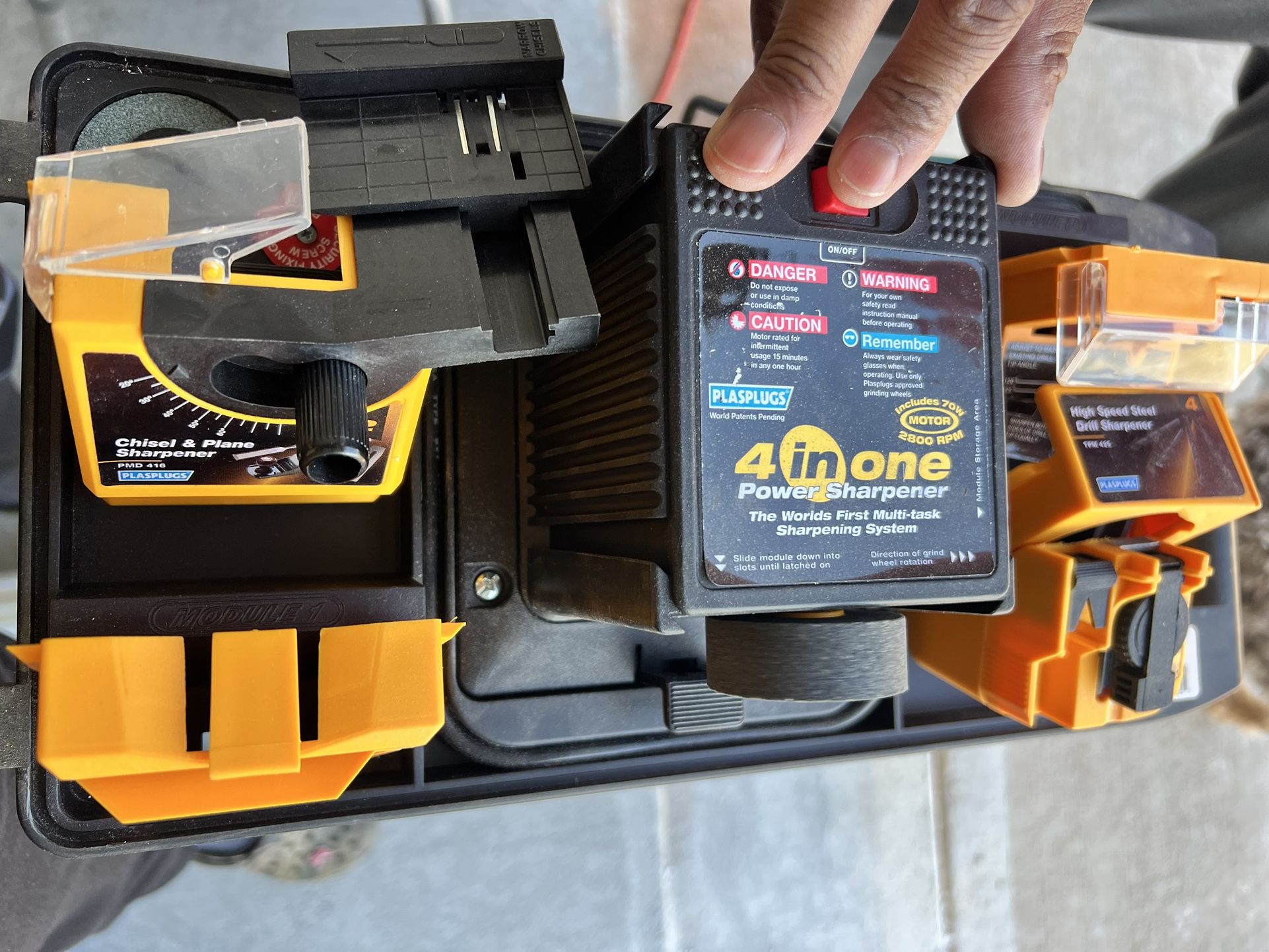 Plasma plugs 4 in One Power Sharpener 