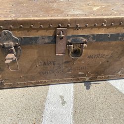 Antique Footlocker