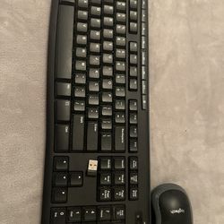 Logitech Keyboard With Mouse & USB