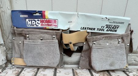 LEATHER TOOL APRON