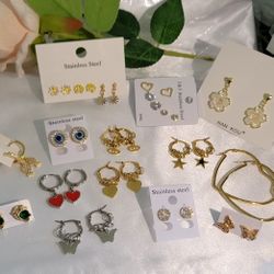 Joyeria Acero Inoxidable Y Oro Laminado