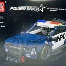 Mould King 15073 "Power Brick" Mustang Police Car,factory Sealed 