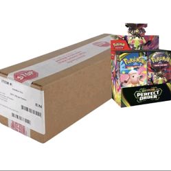 Pokemon Perfect Order Booster Box Case Sealed Brand New