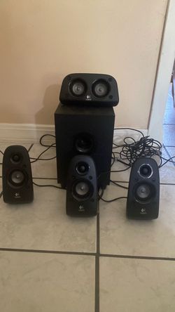 Logitech Subwoofer Z506 with 4 speakers