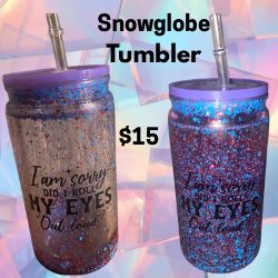 “Did I Roll My Eyes Out Loud” Tumbler $15
