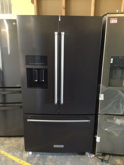 Kitchen Aid 36” French Door Refrigerator floor model ON SALE IN ENGLEWOOD NJ