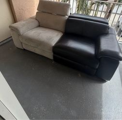 Free  recliner sofa