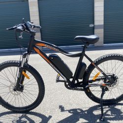 New, ECOTRIC LEOPARD ELECTRIC MOUNTAIN BIKE 26” 500W 