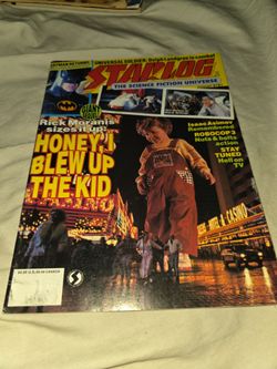 Starlog Magazine Issue #181, published in August 1992