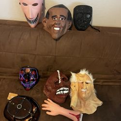 Halloween Masks NEW!