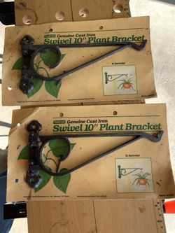 Swivel 10” Plant Brackets
