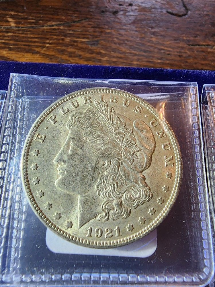 1921 Morgan Silver Dollars