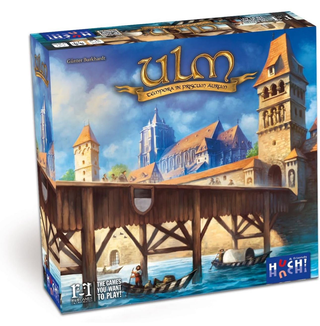 R&R Games ULM, Family Board Game, Strategy Game for Teens and Adults, Board Games for Family Night