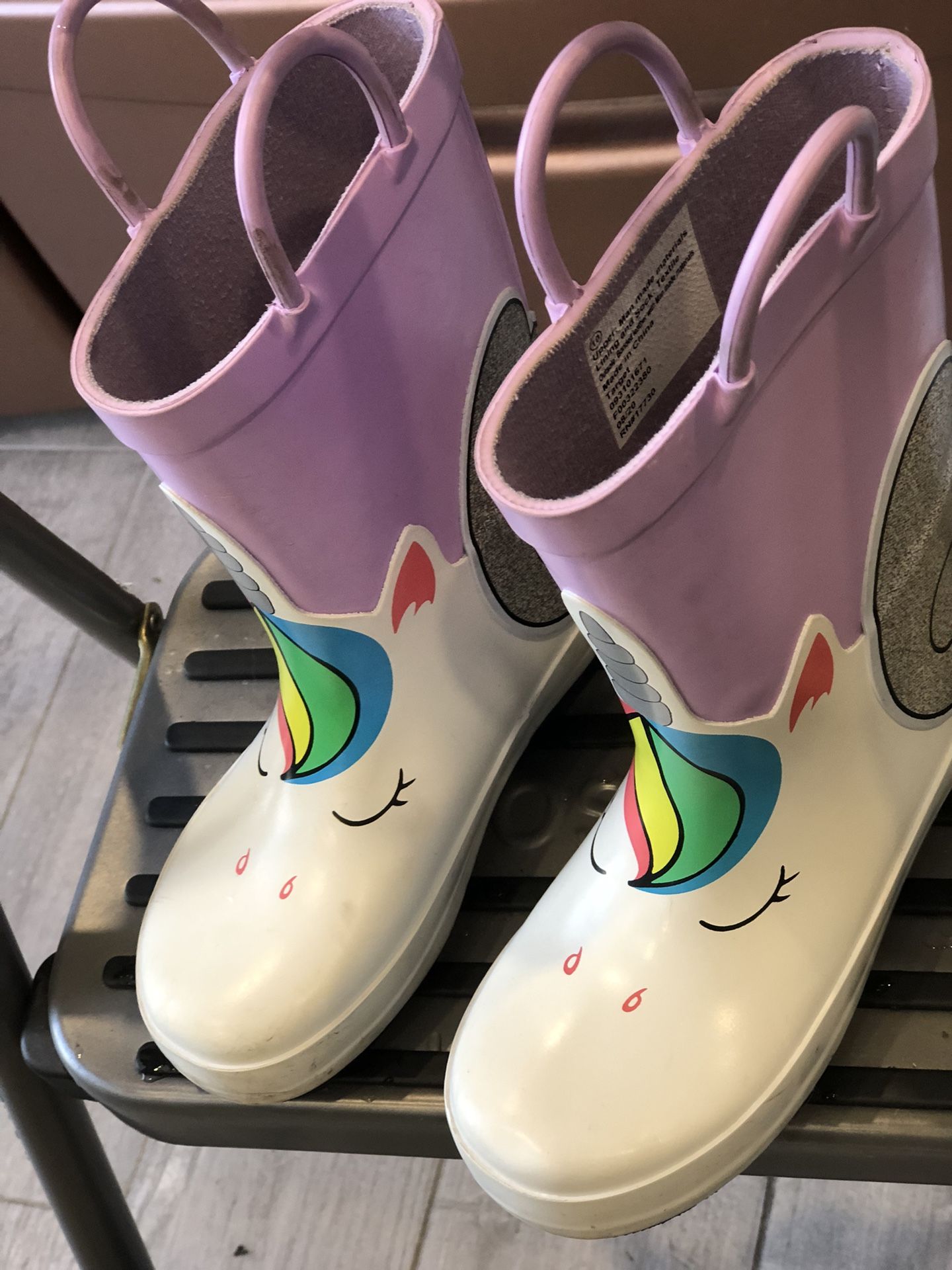 Unicorn Rain Boots