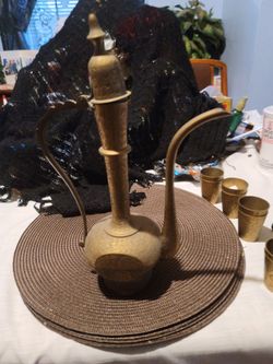 Vintage Turkish Tea/coffee Pot