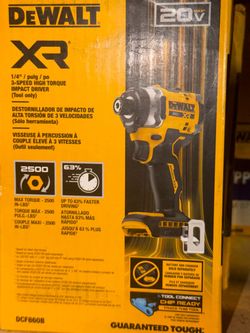 Dewalt impact tool only