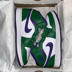 Air Jordan 1 Mid (GS) Hulk